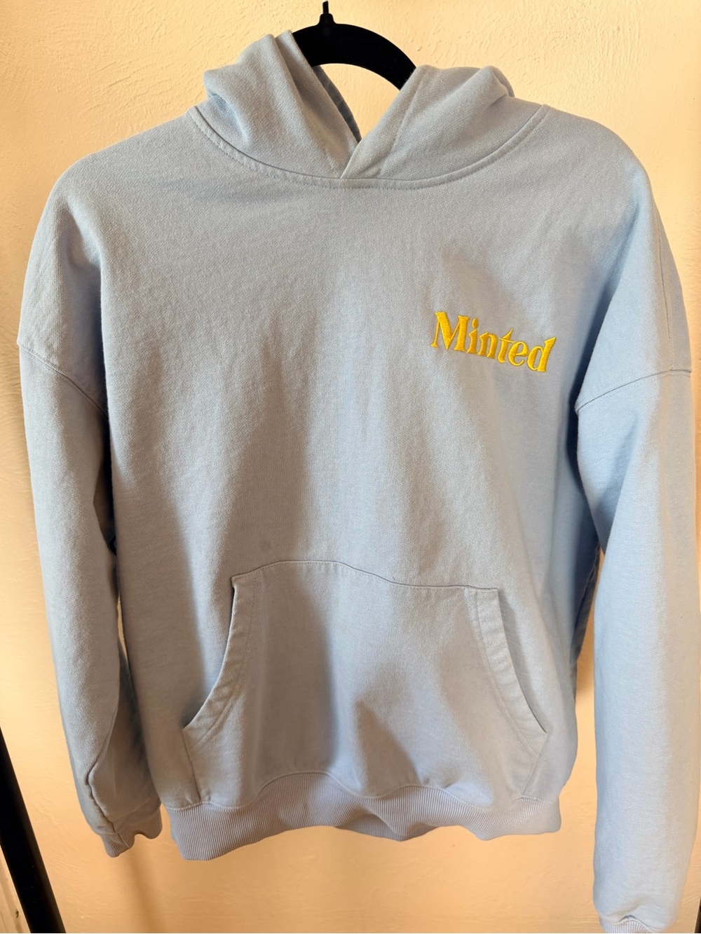 Minted New York Run Club Men's Light Blue Sweatshirt Size Small